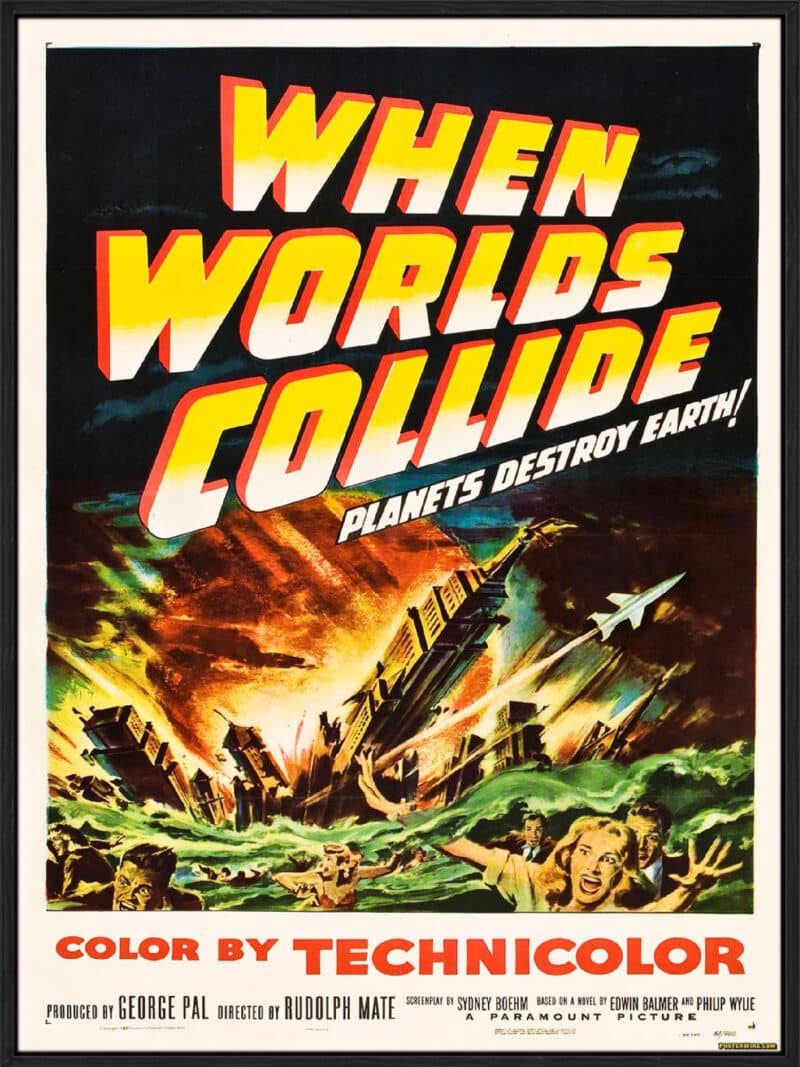When Worlds Collide - Canvas Gallery Black