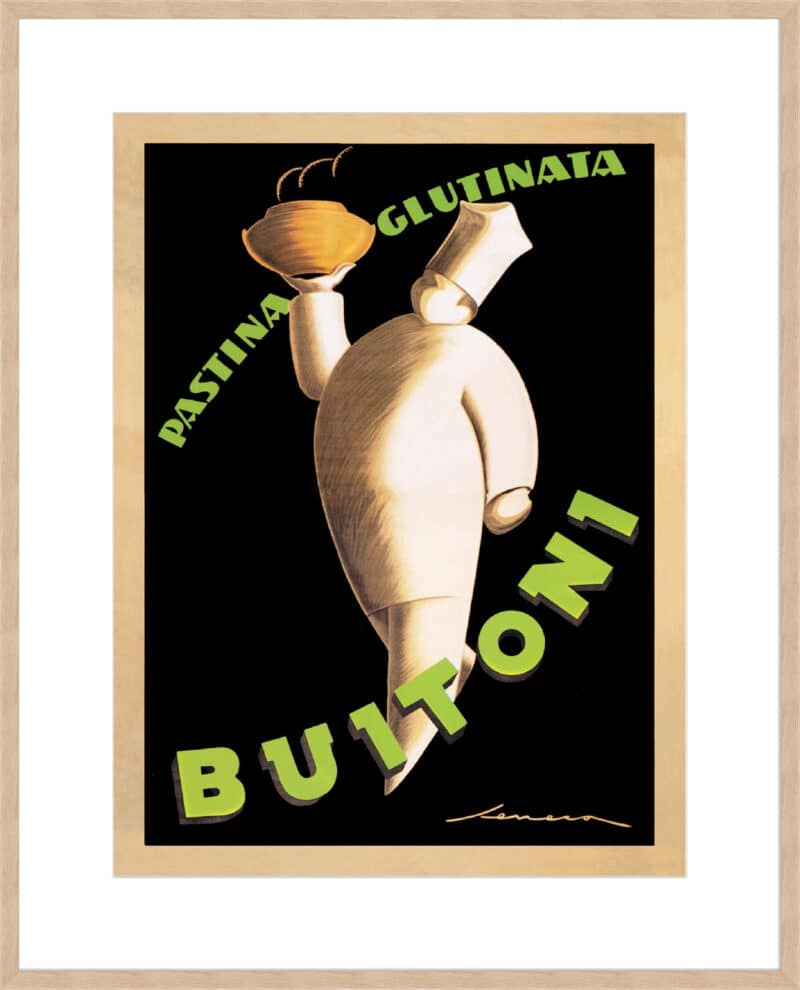 Buitoni 1928 - 10cm Mount Board Box Natural