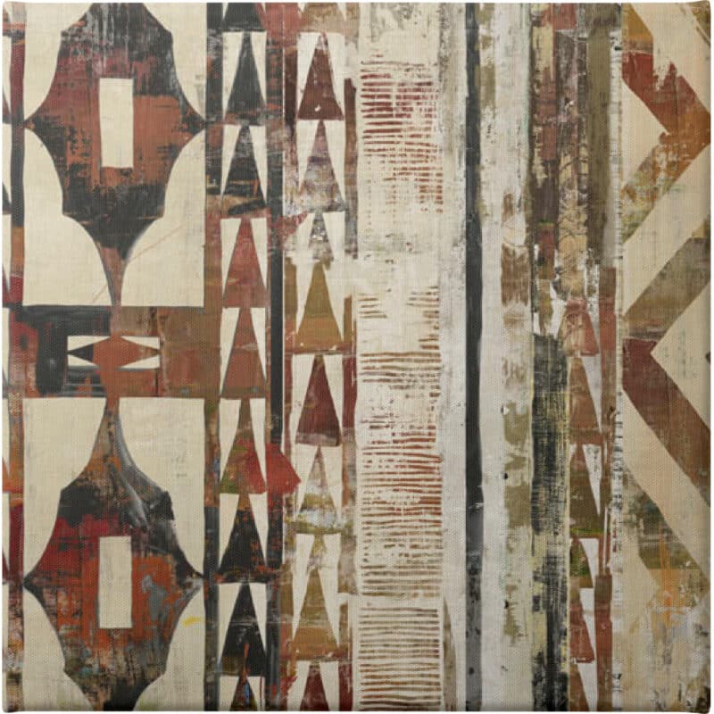 African Patterning I - Unframed Canvas Unframed Canvas