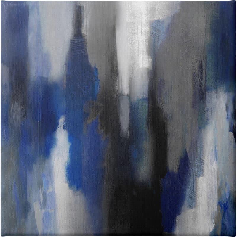 Apex Blue I  - Unframed Canvas Unframed Canvas