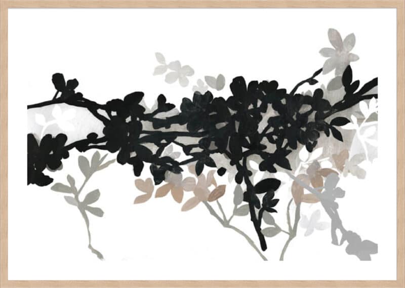 Apple Bloom II - 5cm White Border Box Natural