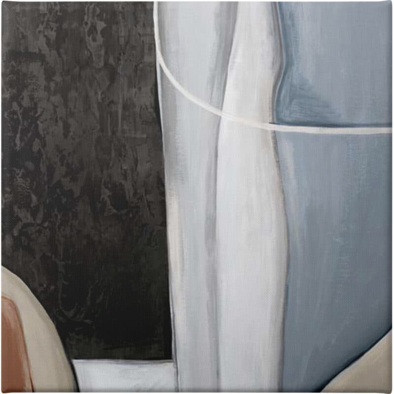 Blue Match II - Unframed Canvas Unframed Canvas