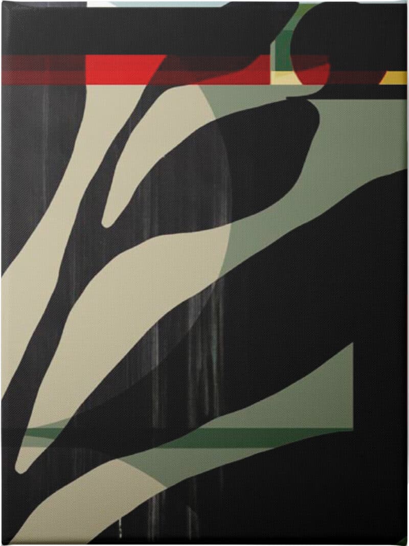 Botany Abstraction II - Unframed Canvas Unframed Canvas