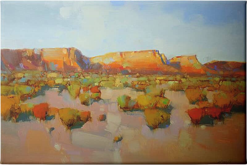 Canyon View - Unframed Canvas Unframed Canvas