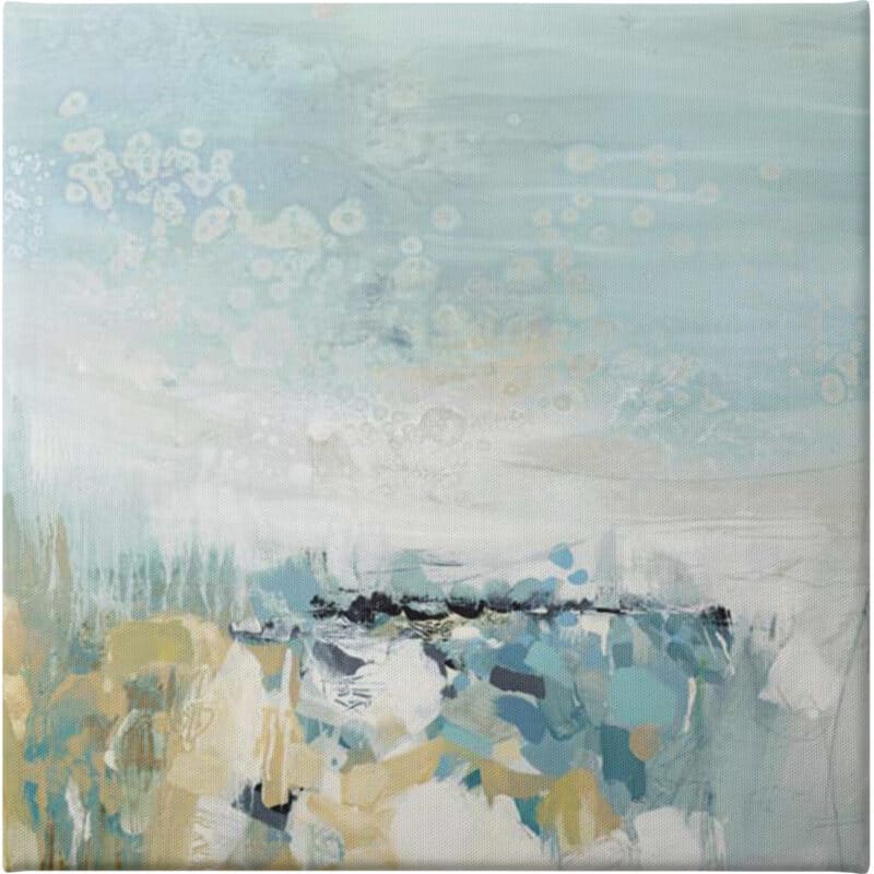 Lagoon Blue - Unframed Canvas Unframed Canvas