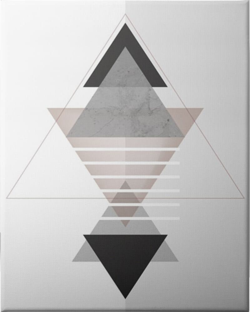 Marbled Deco III - Unframed Canvas Unframed Canvas