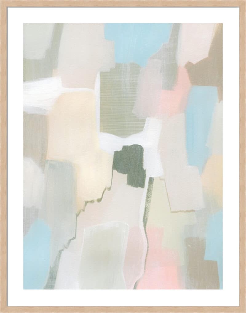 Pastel Citadel II - 5cm White Border Box Natural