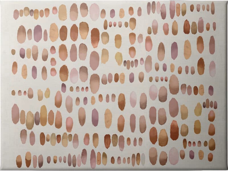 Playfull Bronze III  - Unframed Canvas Unframed Canvas