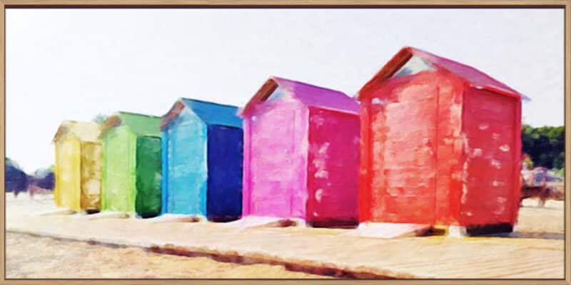 Primary Huts - Canvas Gallery Natural