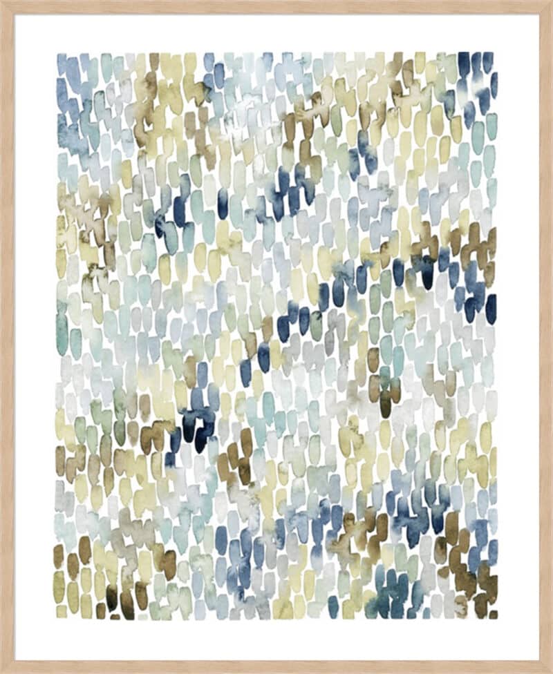 River Wavelets II - 5cm White Border Box Natural