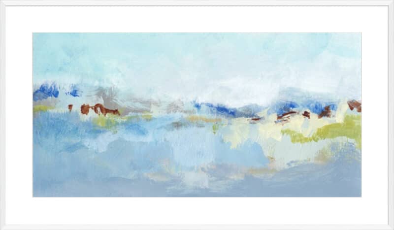 Sea Breeze Landscape I - 10cm Mount Board Box White