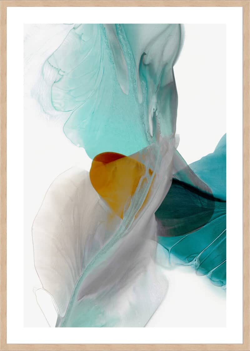 Winged Blows - 5cm White Border Box Natural