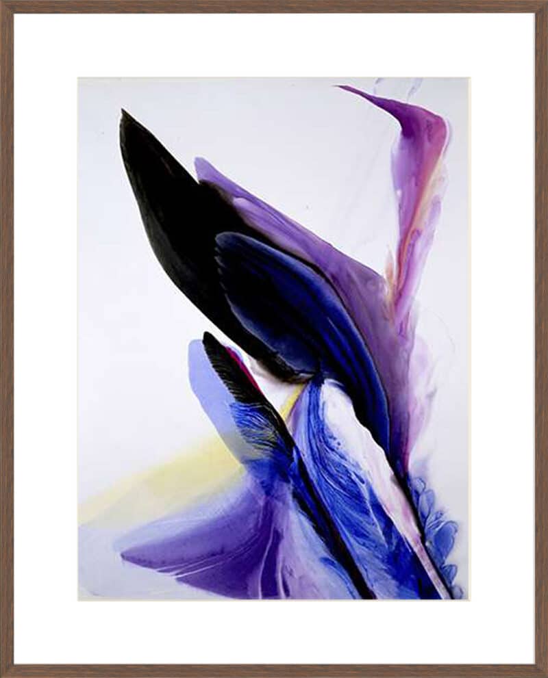 Winged Victory - 10cm Mount Board Box Walnut