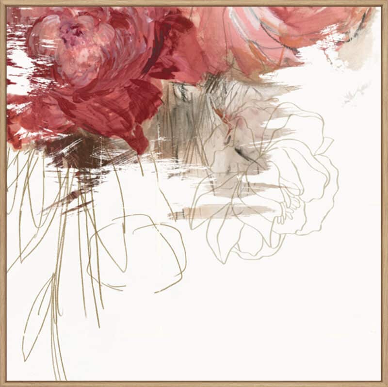 Crimson Lust III - Canvas Gallery Natural
