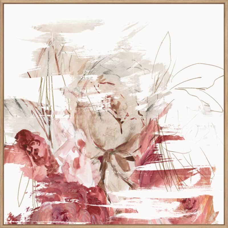 Crimson Lust II - Canvas Gallery Natural