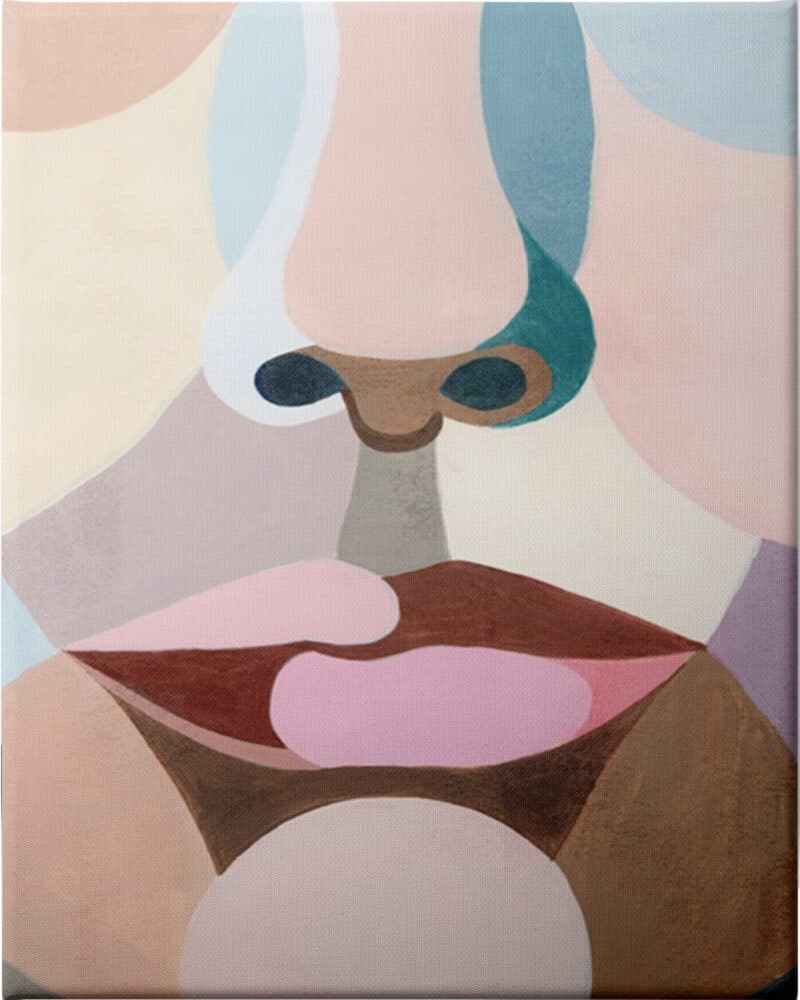 Delicate Features II - Unframed Canvas Unframed Canvas