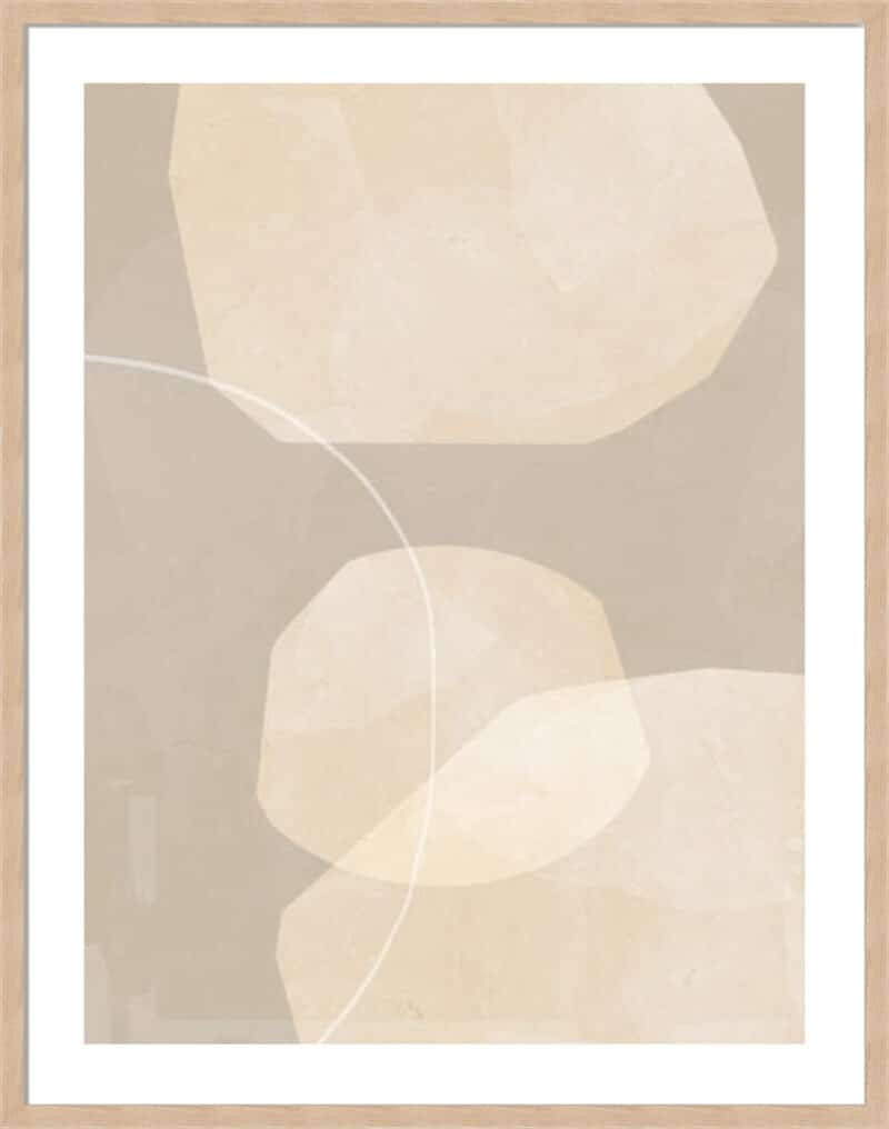 Form I - 5cm White Border Box Natural