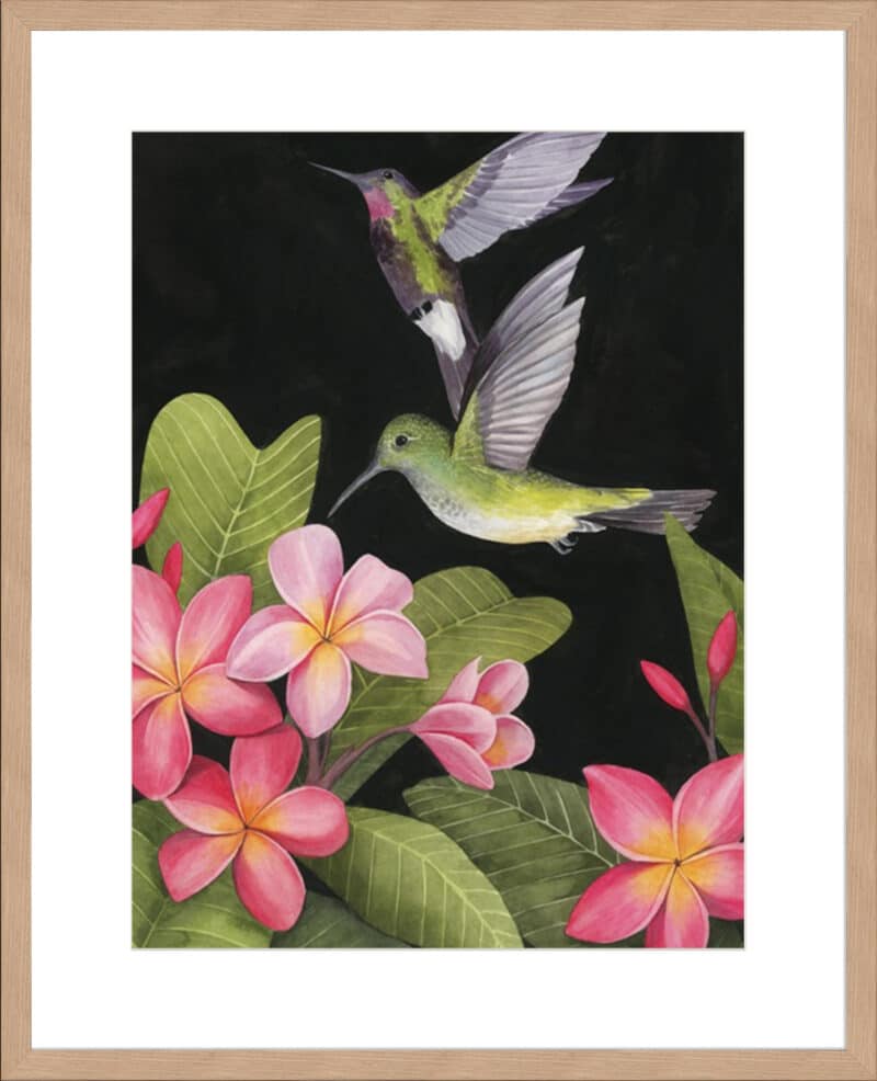 In the Plumeria II - 10cm Mount Board Lg. Box Natural