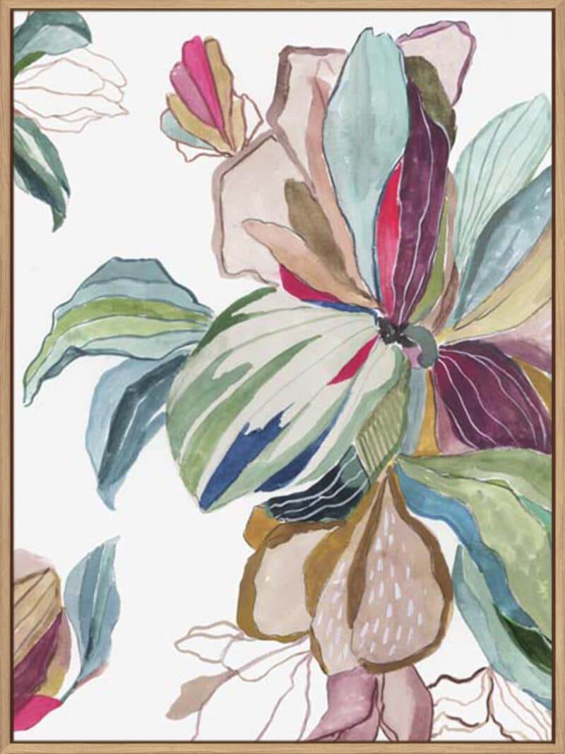 Tropical Botanical Study I - Canvas Gallery Natural