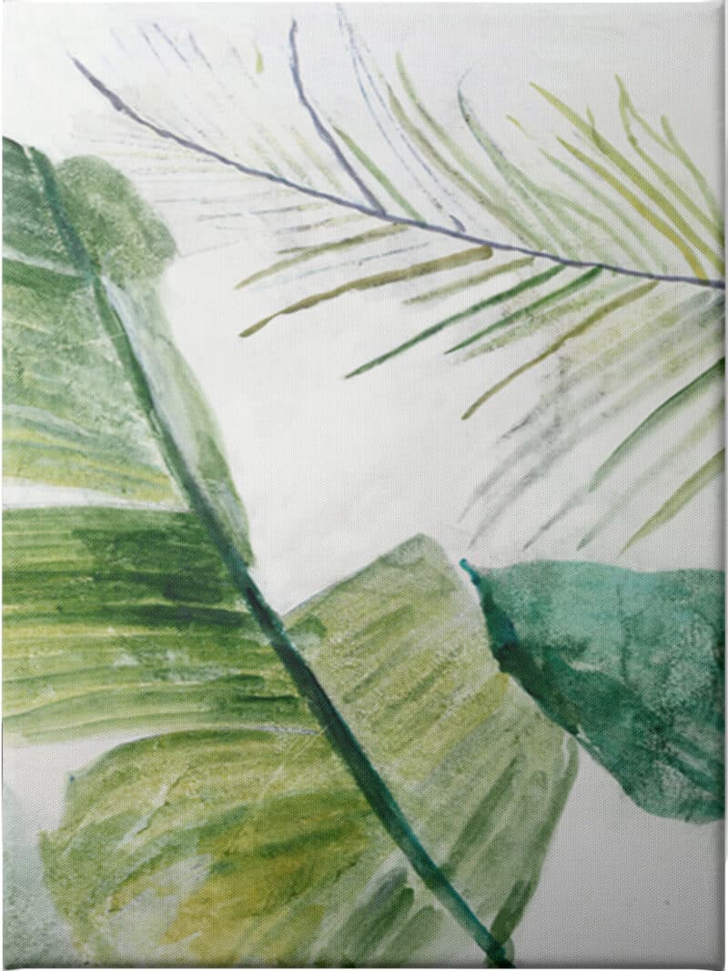Tropical Greenary II - Unframed Canvas Unframed Canvas