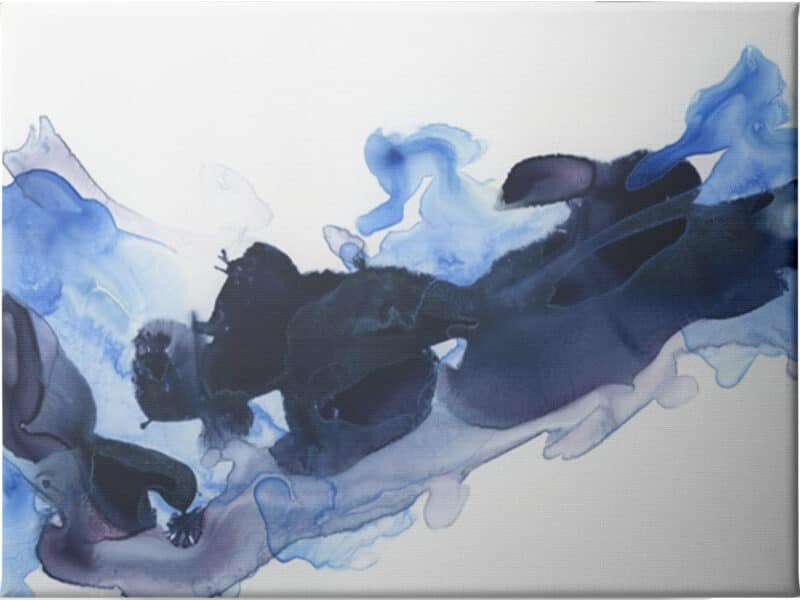 Azul Wave II - Unframed Canvas Unframed Canvas