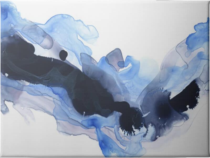 Azul Wave I - Unframed Canvas Unframed Canvas