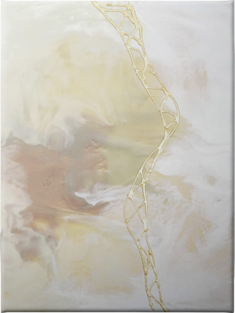 Blush Matrix II - Unframed Canvas Unframed Canvas