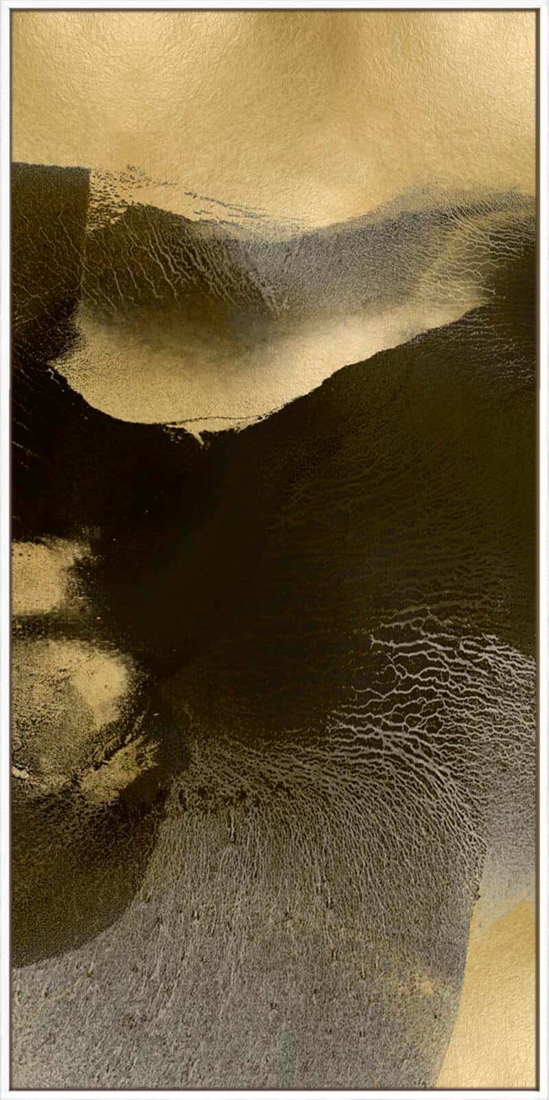 Circulate II  - Canvas Gallery White