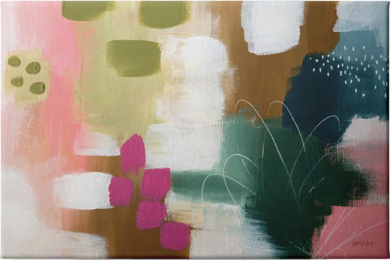 Color Burst II - Unframed Canvas Unframed Canvas