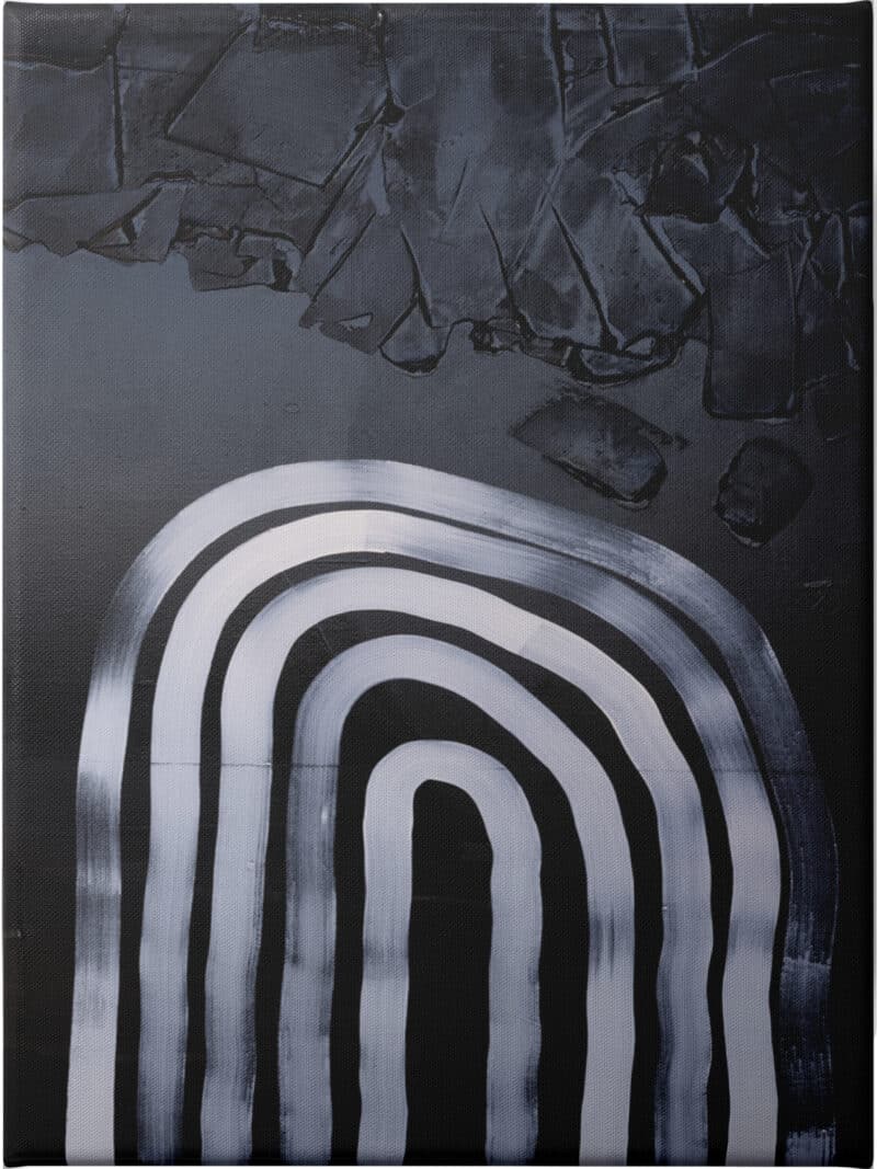 Just Around the Bend - Unframed Canvas Unframed Canvas
