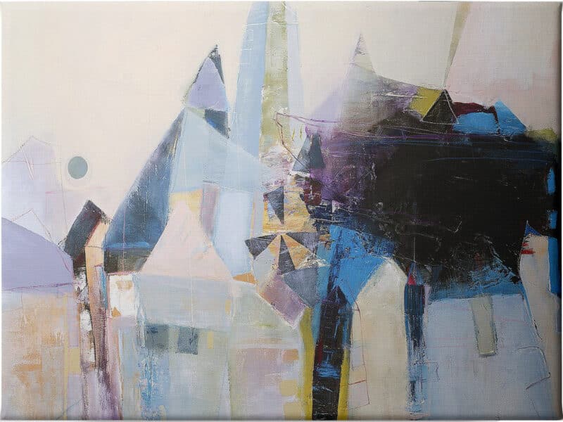 Spinning Mill I - Unframed Canvas Unframed Canvas