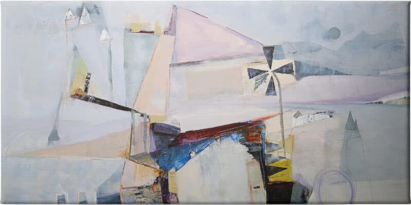 Spinning Mill II - Unframed Canvas Unframed Canvas