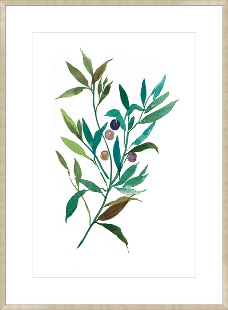 Olive I - 10cm Mount Board Sm. Box Champagne