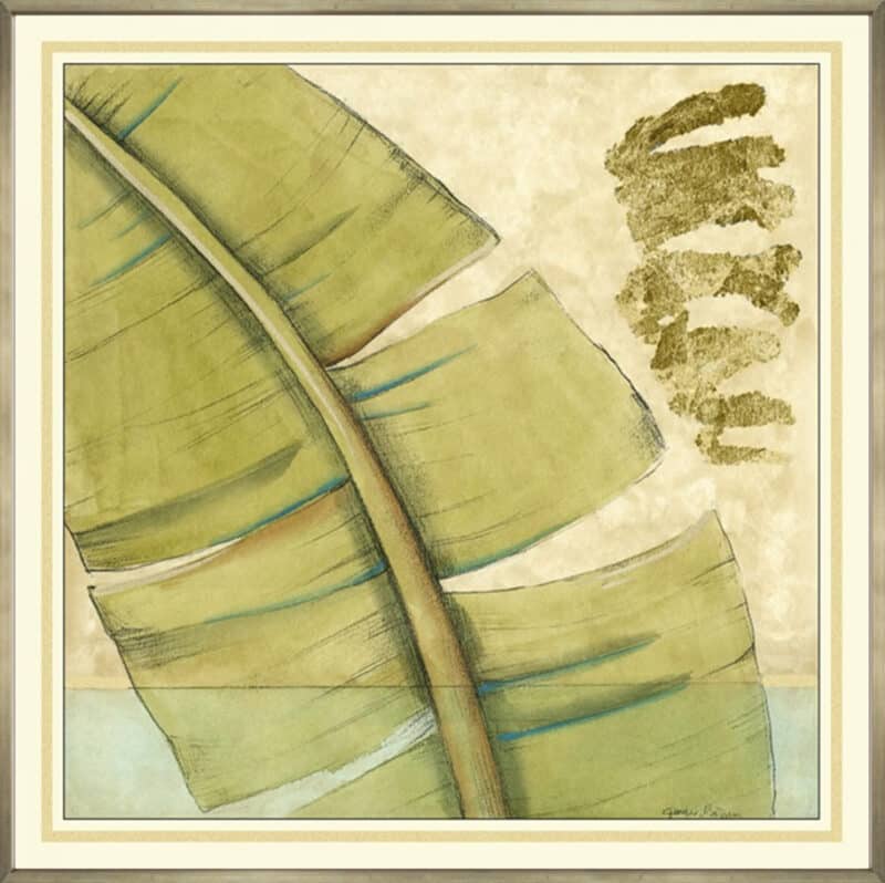 Peacock Palm III - Canvas Gallery Champagne