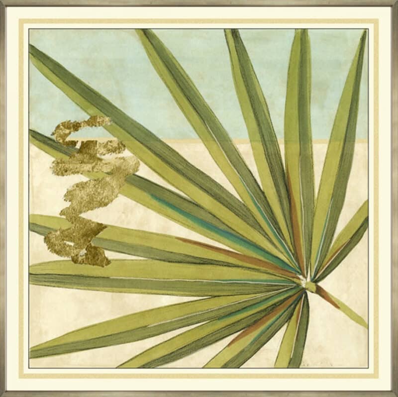 Peacock Palm V - Canvas Gallery Champagne