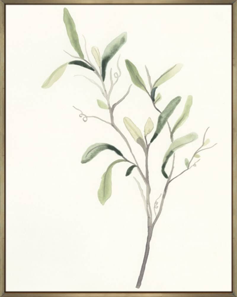 Spindle Sprig III - Canvas Gallery Champagne