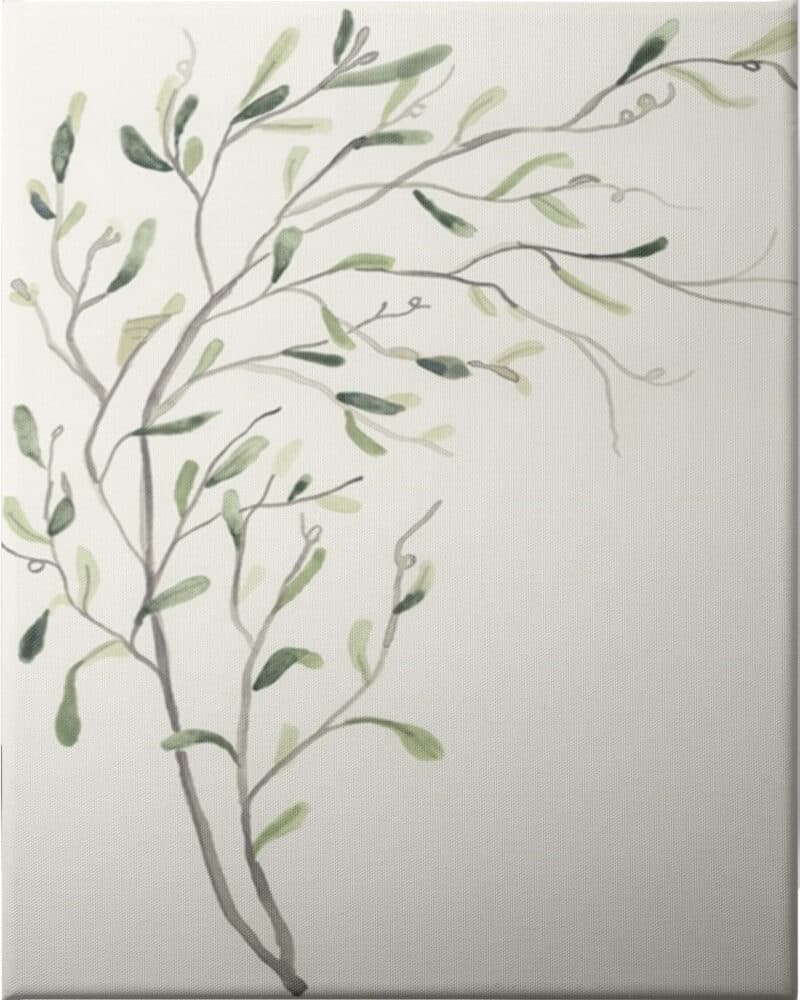 Spindle Sprig II - Unframed Canvas Unframed Canvas