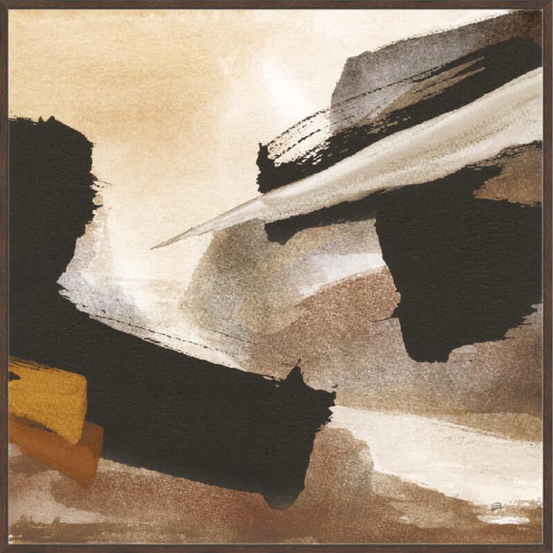 Avalanche II - Canvas Gallery Walnut