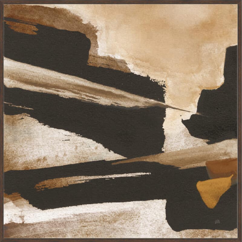 Avalanche I - Canvas Gallery Walnut