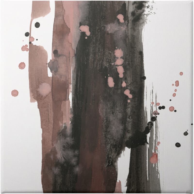 Black and Rust II - Unframed Canvas Unframed Canvas