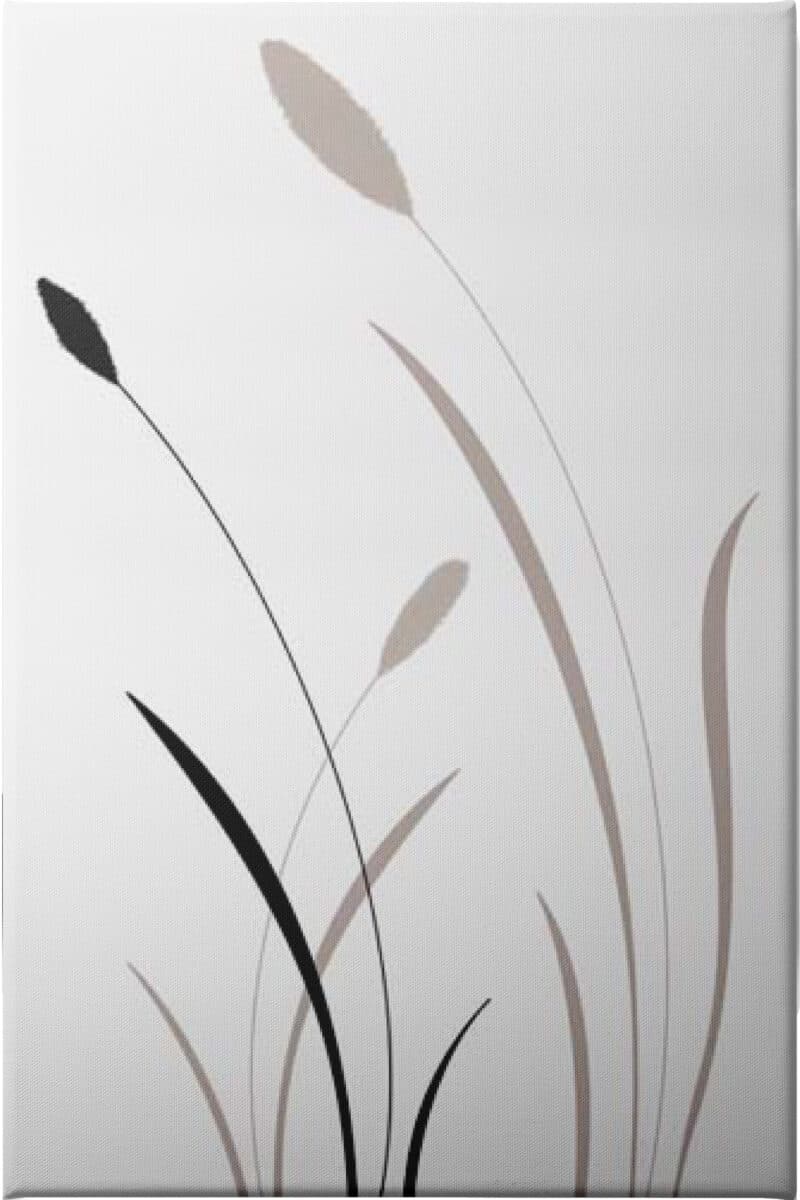 Bunny Grass I - Unframed Canvas Unframed Canvas