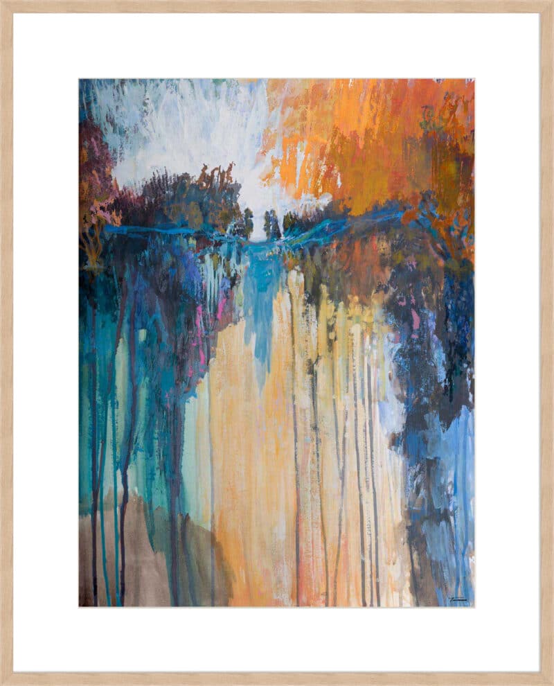 Cascading Memories II  - 10cm Mount Board Box Natural