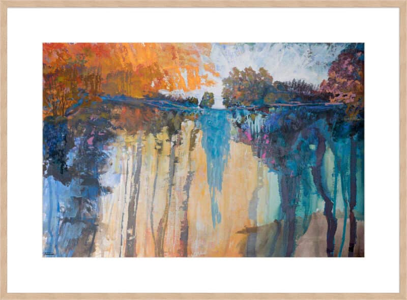 Cascading Memories IV  - 10cm Mount Board Box Natural