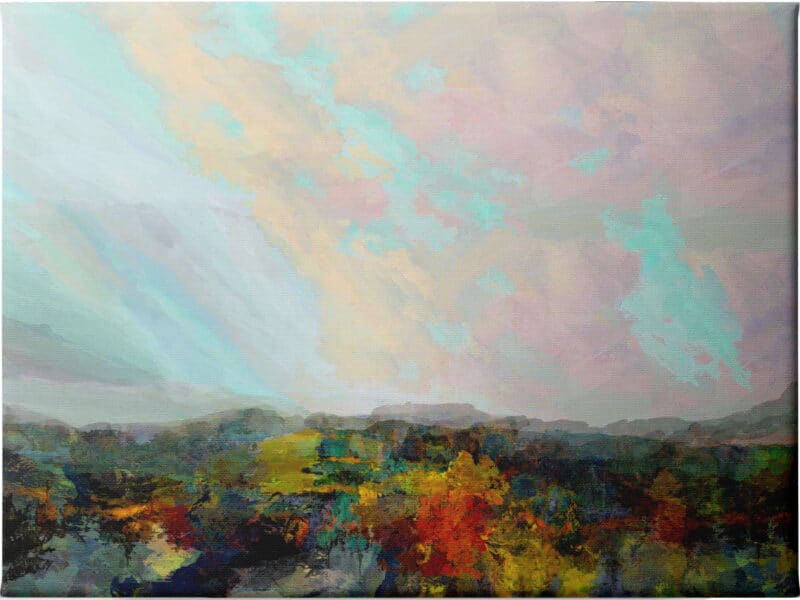 Formation Big Sky II  - Unframed Canvas Unframed Canvas