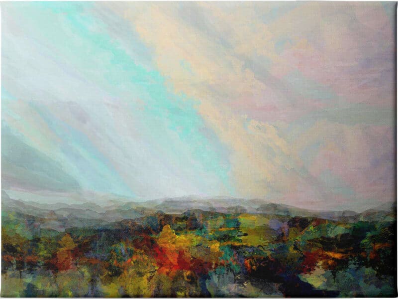 Formation Big Sky I  - Unframed Canvas Unframed Canvas