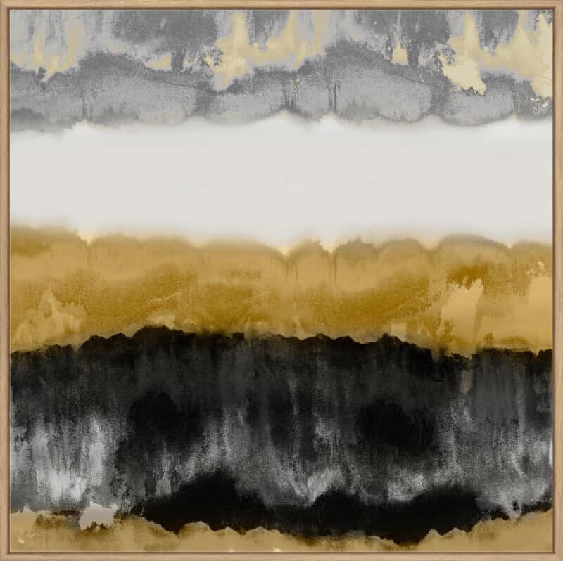 Golden Gradions  - Canvas Gallery Natural