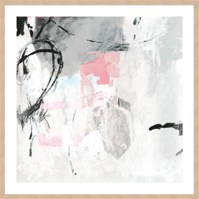 In The Air I - 5cm White Border Box Natural