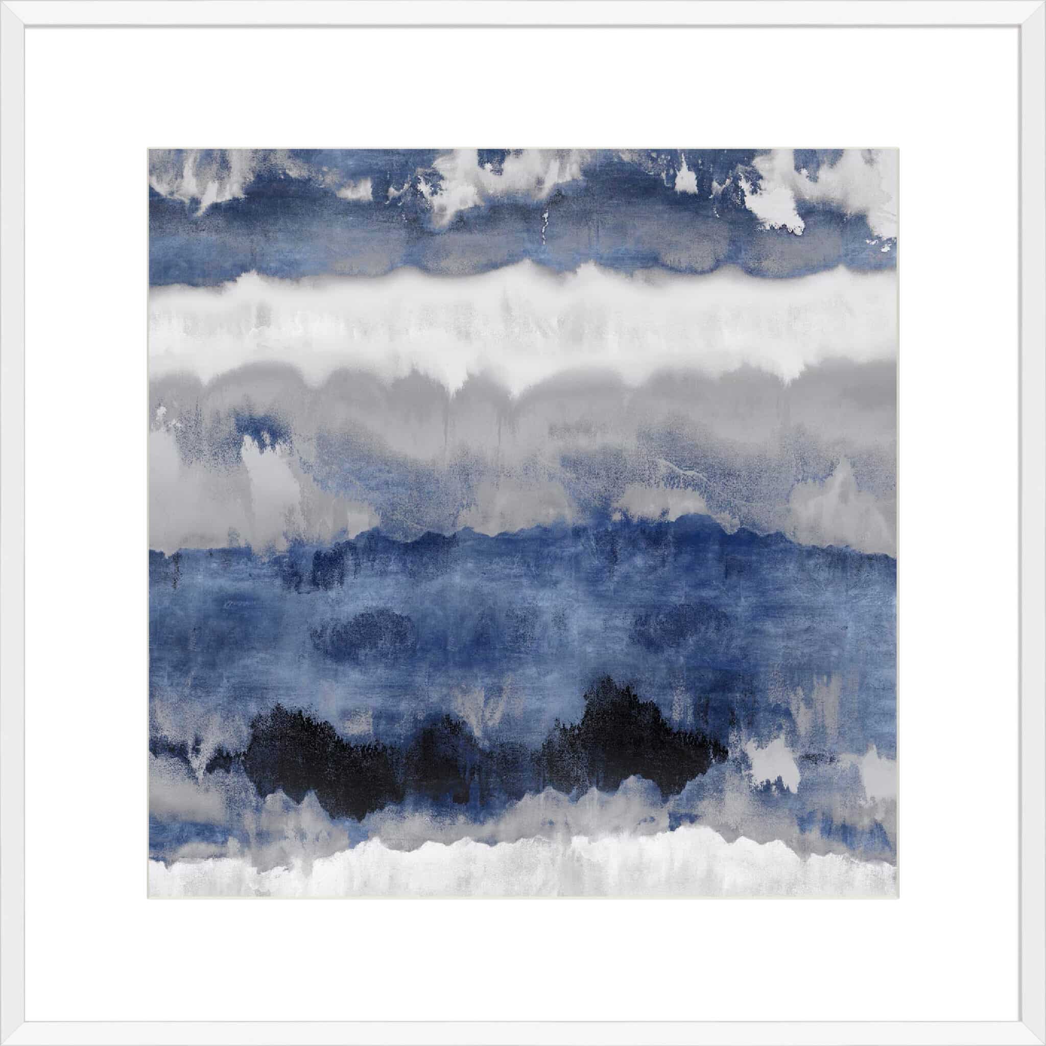 Indigo Gradation - 10cm Mount Board - La Grolla