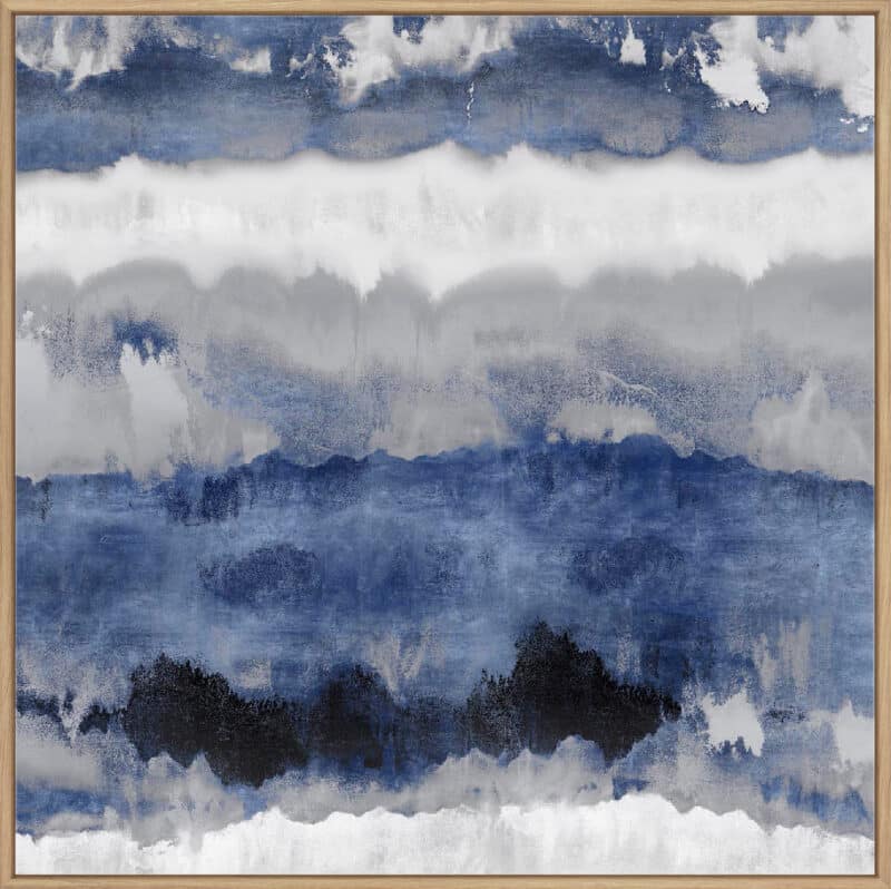 Indigo Gradation  - Canvas Gallery Natural