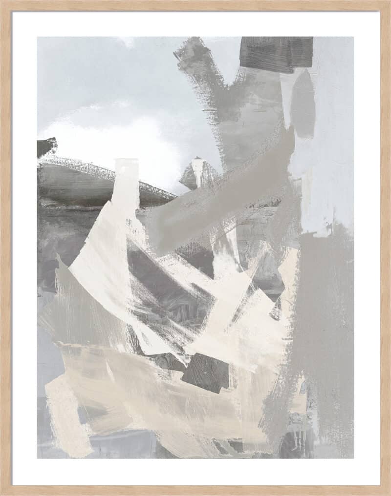 Layers III  - 5cm White Border Box Natural